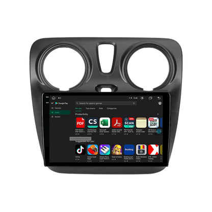 Navigatie Dacia Dokker / Lodgy, Android, X-Octacore / 8GB RAM + 256GB ROM, 9.5 Inch - AD-BGX9008+AD-BGRKIT376V2
