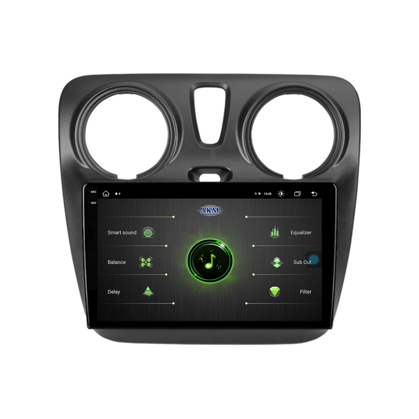 Navigatie Dacia Dokker / Lodgy, Android, X-Octacore / 8GB RAM + 256GB ROM, 9.5 Inch - AD-BGX9008+AD-BGRKIT376V2
