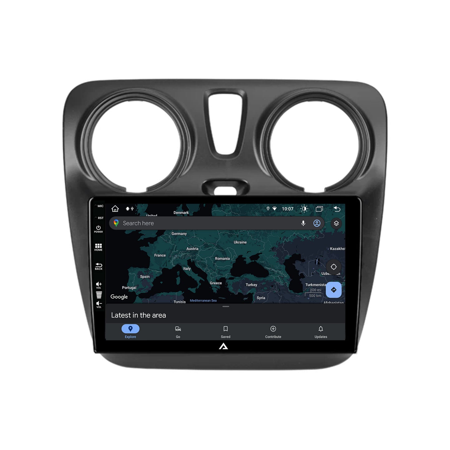 Navigatie Dacia Dokker / Lodgy, Android, Z-Octacore / 8GB RAM + 256GB ROM, 9 Inch - AD-BGZ9008+AD-BGRKIT375V2
