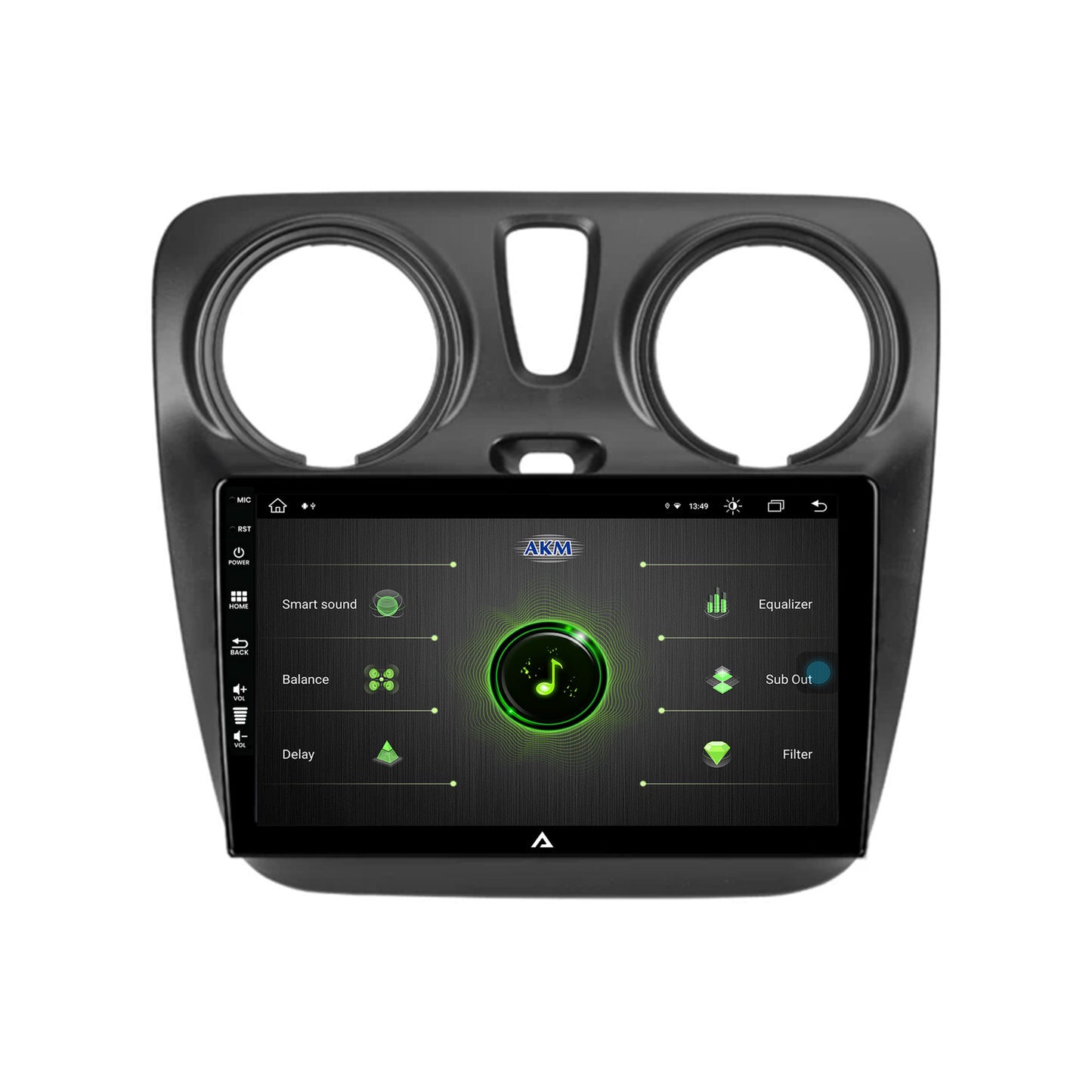 Navigatie Dacia Dokker / Lodgy, Android, Z-Octacore / 8GB RAM + 256GB ROM, 9 Inch - AD-BGZ9008+AD-BGRKIT375V2