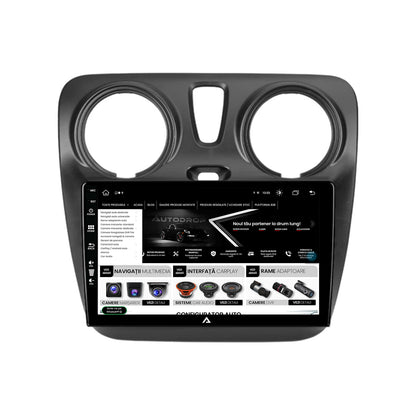 Navigatie Dacia Dokker / Lodgy, Android, Z-Octacore / 8GB RAM + 256GB ROM, 9 Inch - AD-BGZ9008+AD-BGRKIT375V2