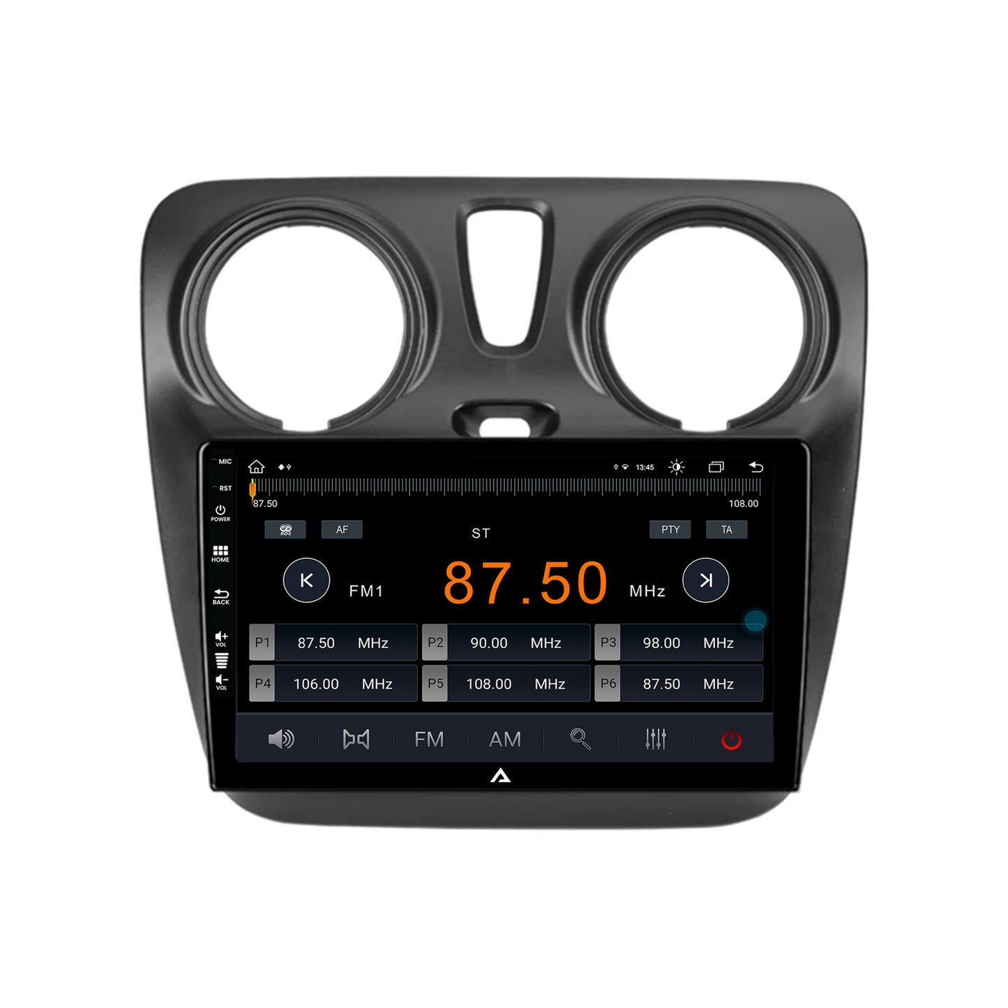 Navigatie Dacia Dokker / Lodgy, Android, Z-Octacore / 8GB RAM + 256GB ROM, 9 Inch - AD-BGZ9008+AD-BGRKIT375V2