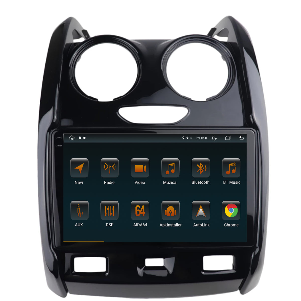 Navigatie Dacia Duster (2012-2019), Android, V-Octacore / 4GB RAM + 64GB ROM, 9.5 Inch - AD-BGV9004+AD-BGRKIT366V2