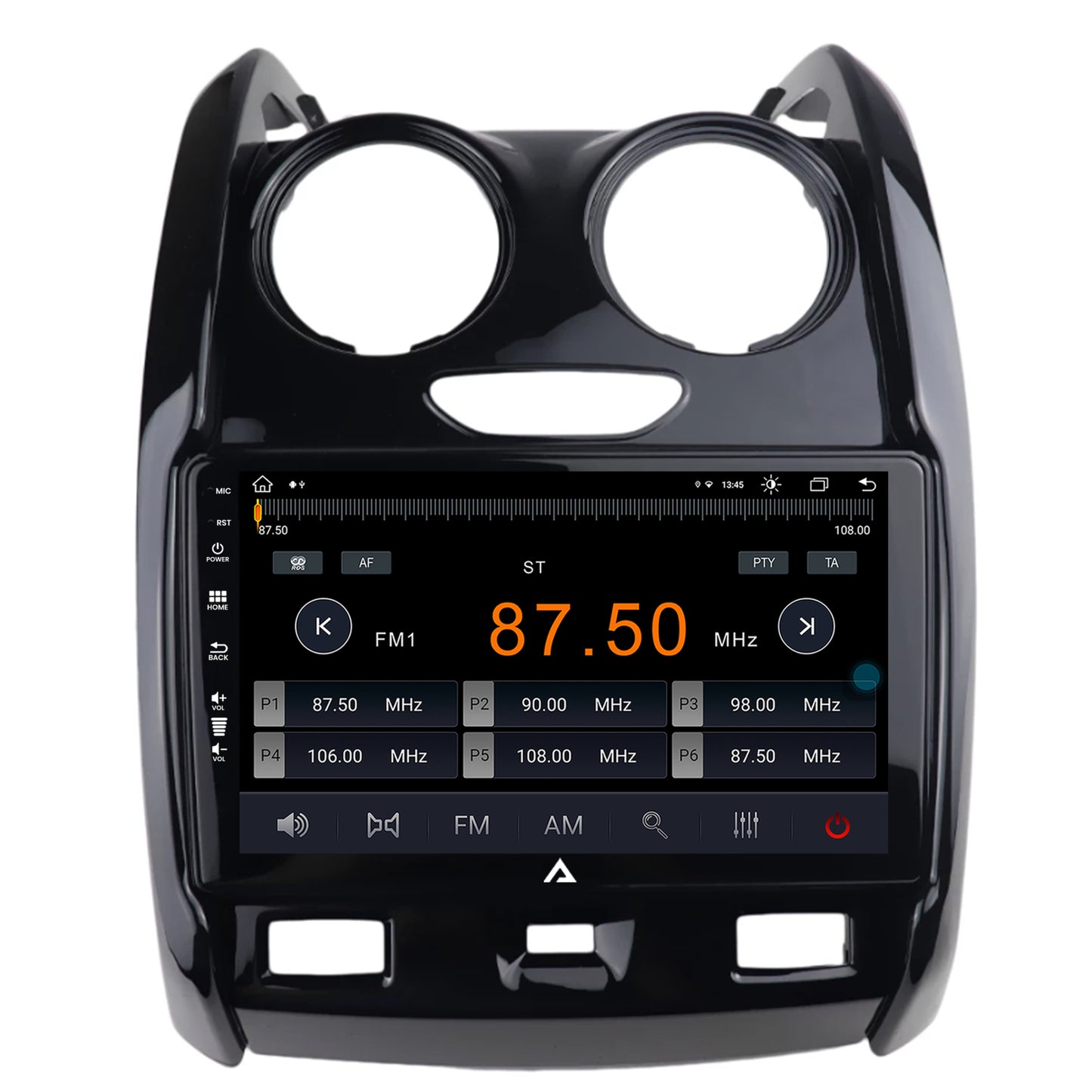 Navigatie Dacia Duster (2012-2019), Android, Z-Octacore / 8GB RAM + 256GB ROM, 9 Inch - AD-BGZ9008+AD-BGRKIT366V2