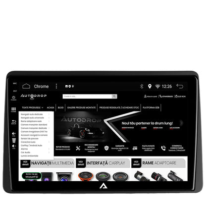 Navigatie Dacia Duster (2018-2021), Android, A-Octacore / 4GB RAM + 64GB ROM, 10.1 Inch - AD-BGA10004+AD-BGRKIT374