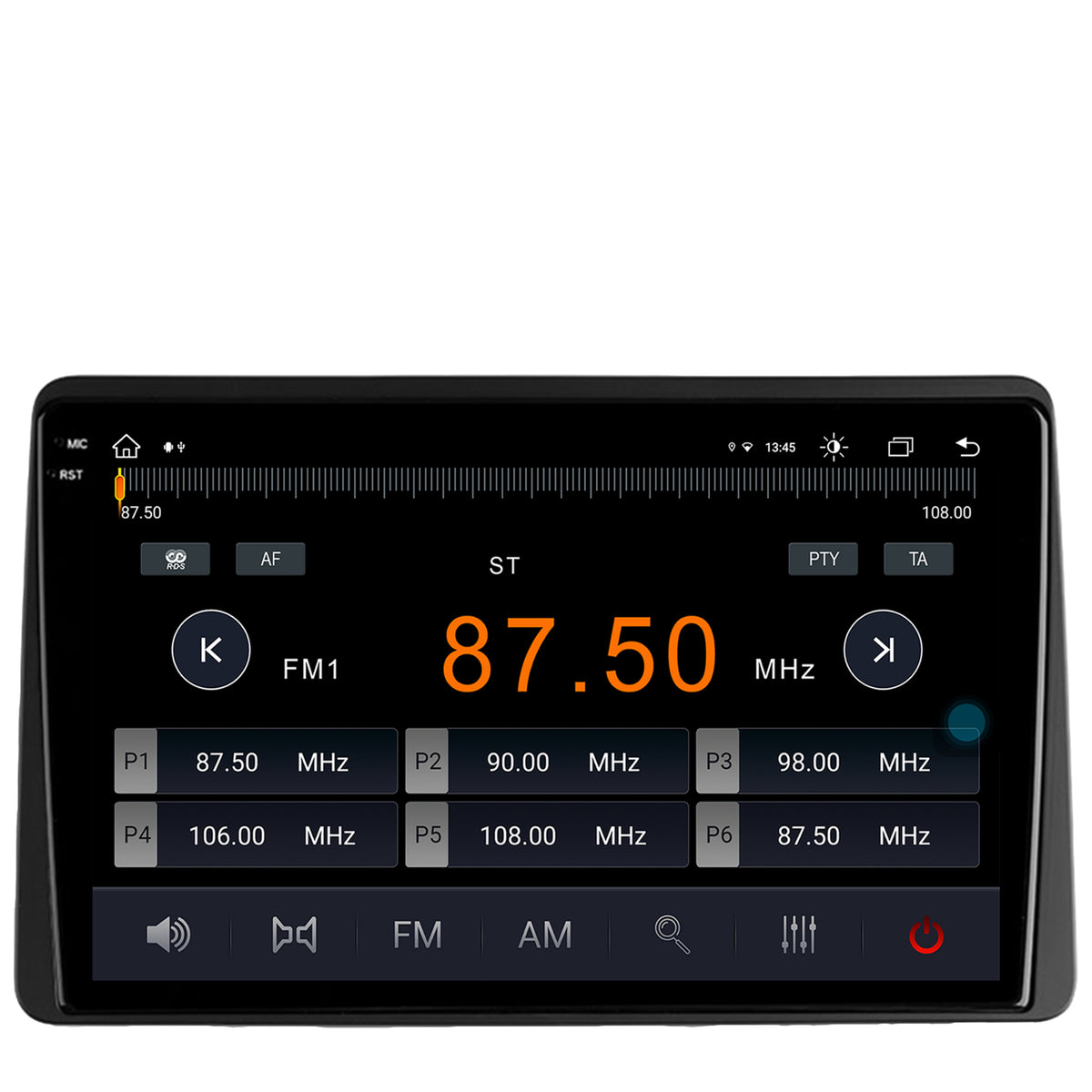 Navigatie Dacia Duster (2018-2021), Android, V-Octacore / 4GB RAM + 64GB ROM, 10.36 Inch - AD-BGV10004+AD-BGRKIT374