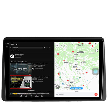 Navigatie Dacia Duster (2018-2021), Android, V-Octacore / 4GB RAM + 64GB ROM, 10.36 Inch - AD-BGV10004+AD-BGRKIT374