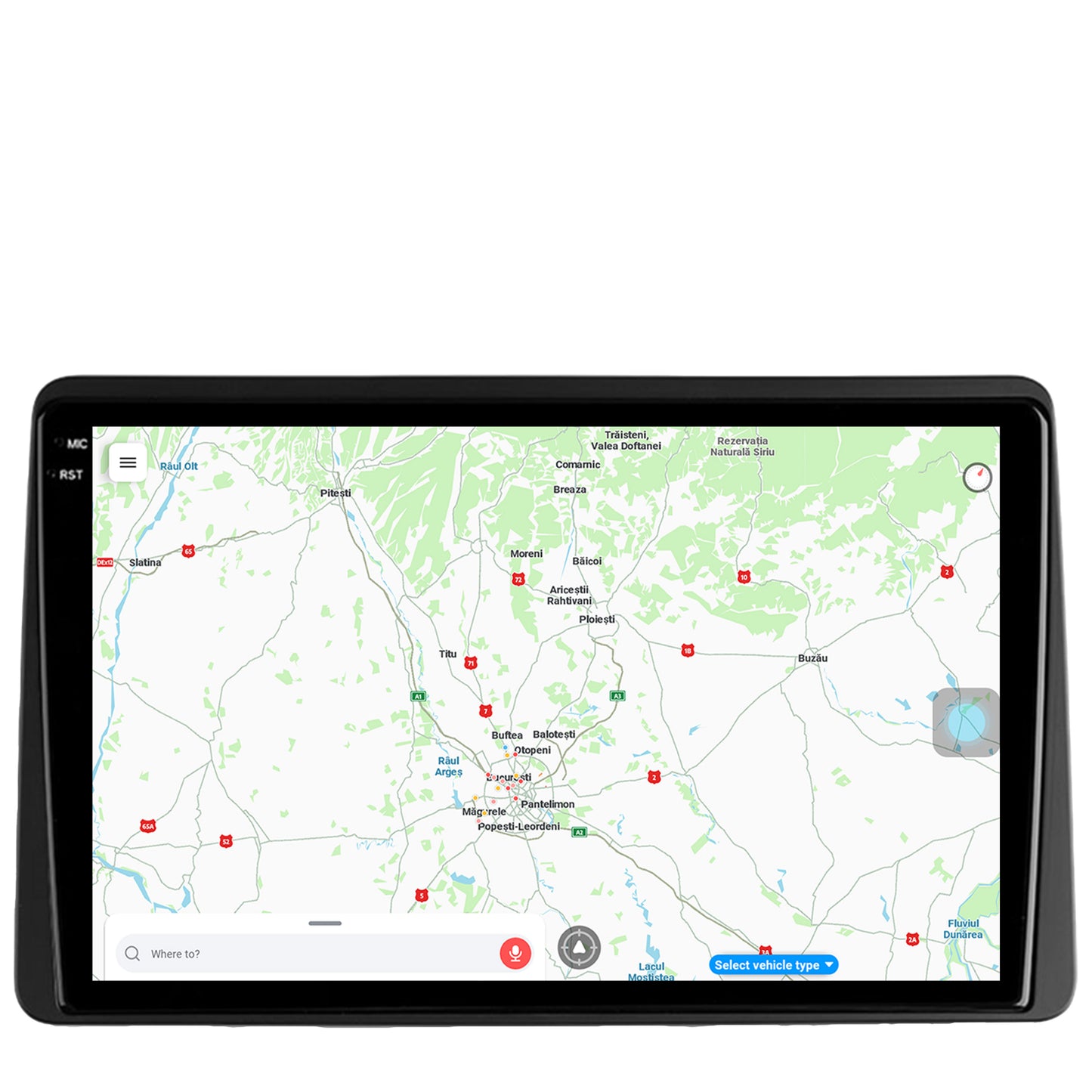 Navigatie Dacia Duster (2018-2021), Android, X-Octacore / 8GB RAM + 256GB ROM, 10.36 Inch - AD-BGX10008+AD-BGRKIT374