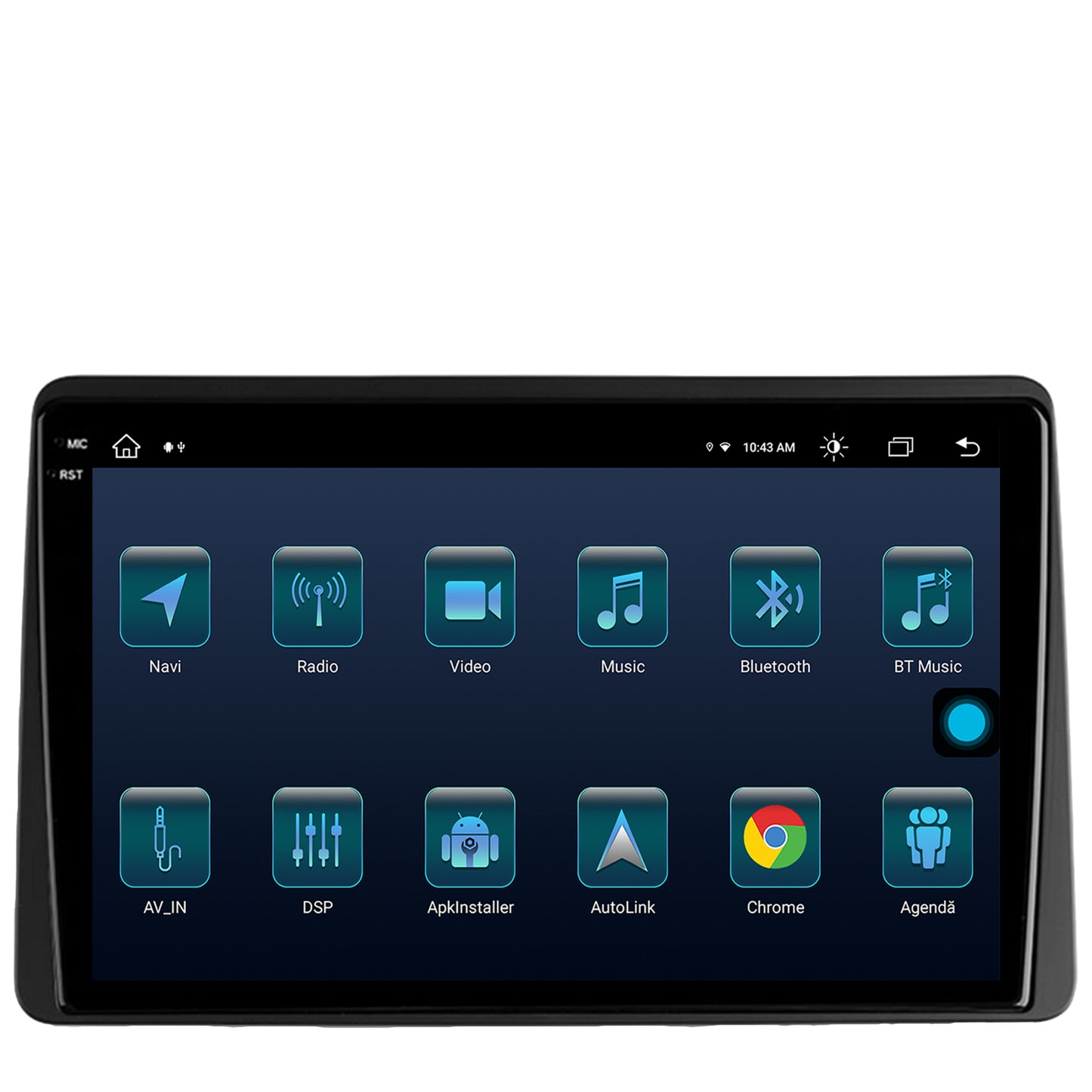 Navigatie Dacia Duster (2018-2021), Android, X-Octacore / 8GB RAM + 256GB ROM, 10.36 Inch - AD-BGX10008+AD-BGRKIT374