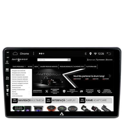 Navigatie Dacia Duster (2024+), Android, A-Octacore / 4GB RAM + 64GB ROM, 10.1 Inch - AD-BGA10004+AD-BGRKIT313