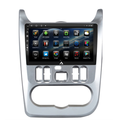 Navigatie Dacia Logan / Duster / Sandero (2008-2013), Android, P-Octacore / 2GB RAM + 32GB ROM, 9 Inch - AD-BGP9002+AD-BGRKIT367