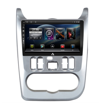 Navigatie Dacia Logan / Duster / Sandero (2008-2013), Android, P-Octacore / 2GB RAM + 32GB ROM, 9 Inch - AD-BGP9002+AD-BGRKIT367