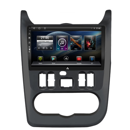 Navigatie Dacia Logan / Duster / Sandero (2008-2013), Android, P-Octacore / 2GB RAM + 32GB ROM, 9 Inch - AD-BGP9002+AD-BGRKIT367B