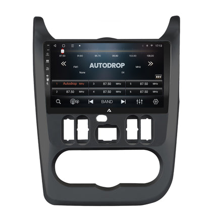 Navigatie Dacia Logan / Duster / Sandero (2008-2013), Android, P-Octacore / 2GB RAM + 32GB ROM, 9 Inch - AD-BGP9002+AD-BGRKIT367B