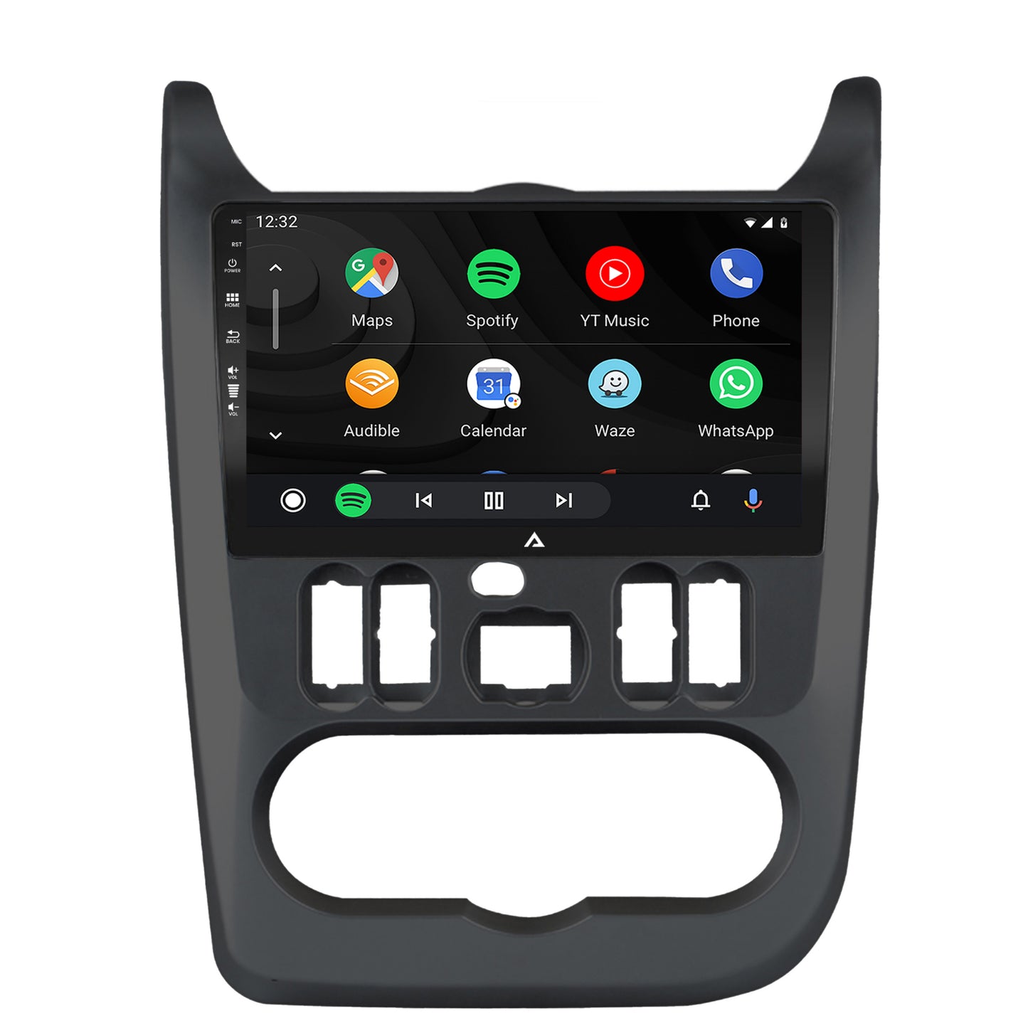 Navigatie Dacia Logan / Duster / Sandero (2009-2013), Android, E-Octacore / 2GB RAM + 32GB ROM, 9 Inch - AD-BGE9002+AD-BGRKIT367B