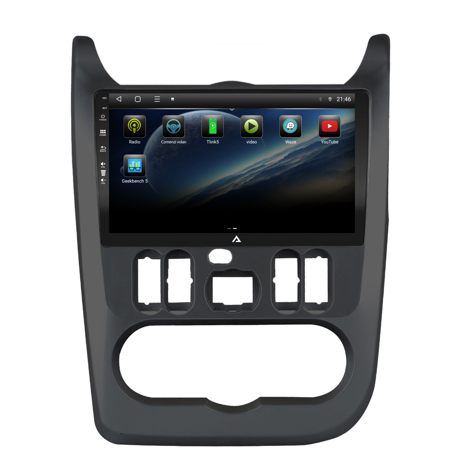 Navigatie Dacia Logan / Duster / Sandero (2009-2013), Android, E-Octacore / 2GB RAM + 32GB ROM, 9 Inch - AD-BGE9002+AD-BGRKIT367B