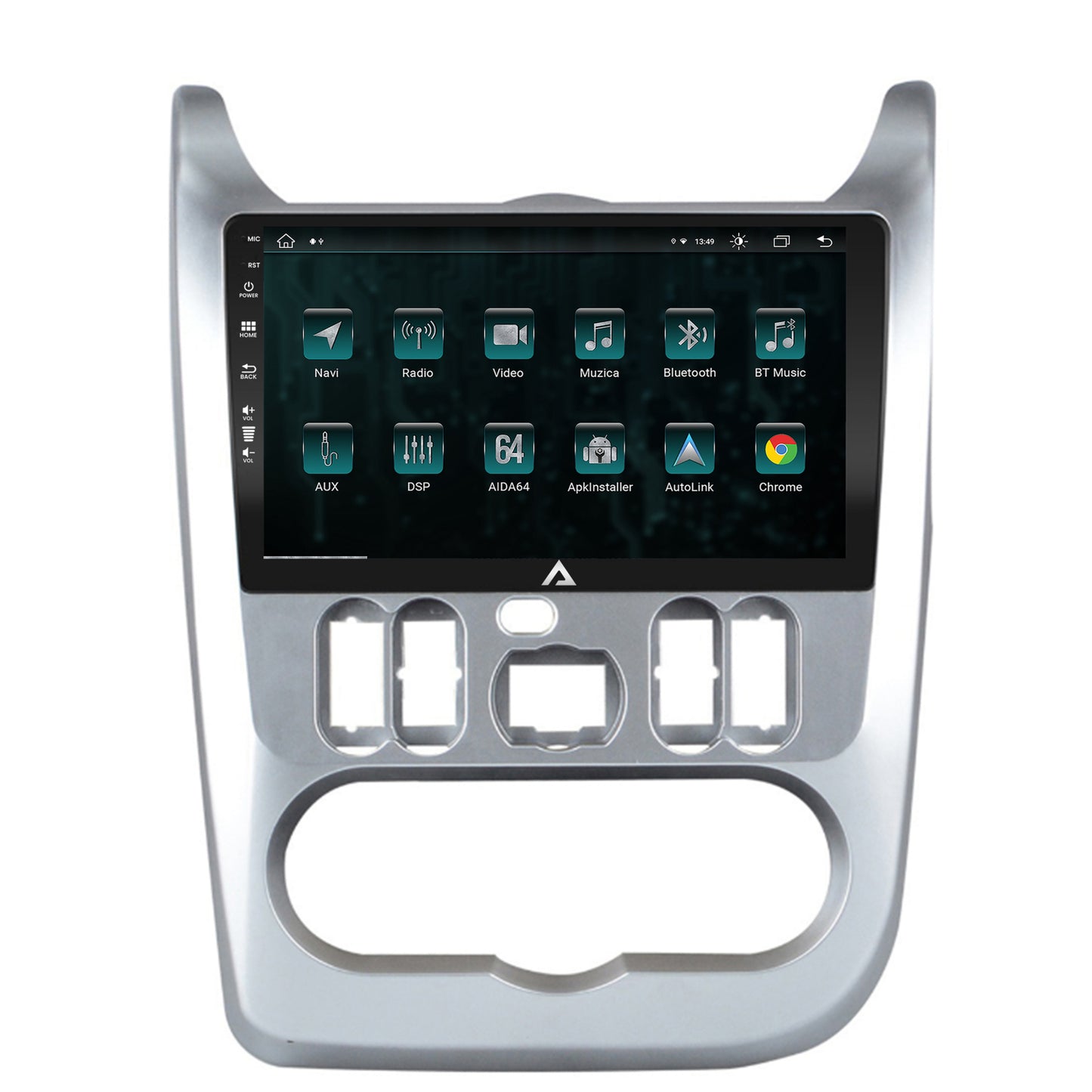 Navigatie Dacia Logan, Duster, Sandero (2009-2013), Android, Z-Octacore / 8GB RAM + 256GB ROM, 9 Inch - AD-BGZ9008+AD-BGRKIT367