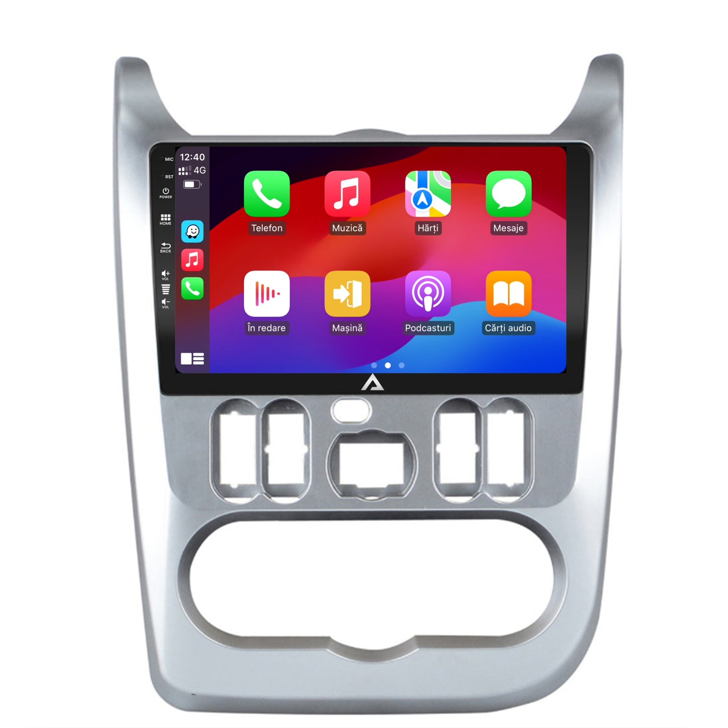 Navigatie Dacia Logan / Duster / Sandero (2009-2013), Android, A-Octacore / 4GB RAM + 64GB ROM, 9 Inch - AD-BGA9004+AD-BGRKIT367
