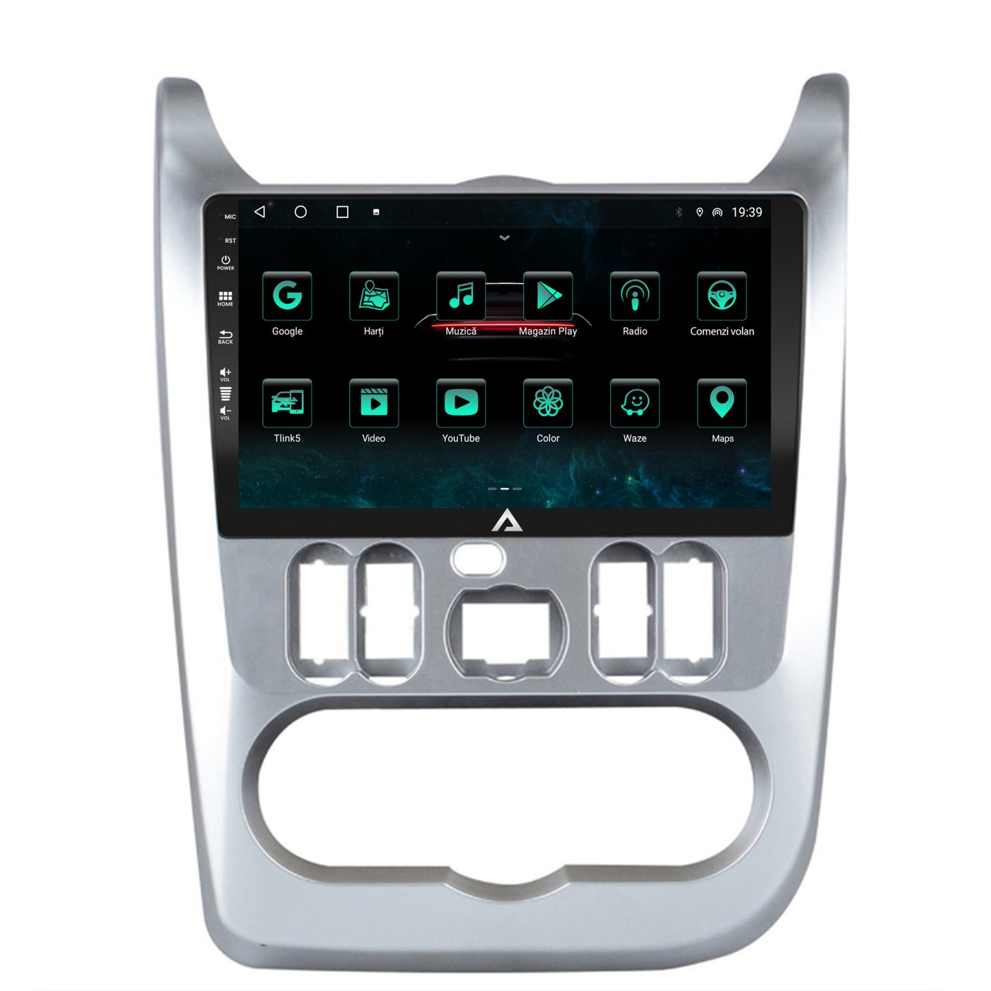 Navigatie Dacia Logan / Duster / Sandero (2009-2013), Android, A-Octacore / 4GB RAM + 64GB ROM, 9 Inch - AD-BGA9004+AD-BGRKIT367