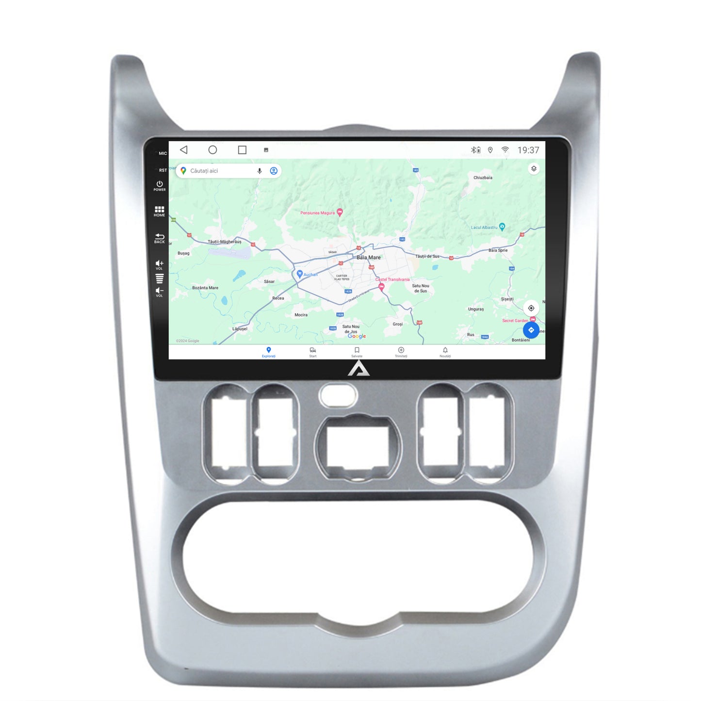 Navigatie Dacia Logan / Duster / Sandero (2009-2013), Android, A-Octacore / 4GB RAM + 64GB ROM, 9 Inch - AD-BGA9004+AD-BGRKIT367