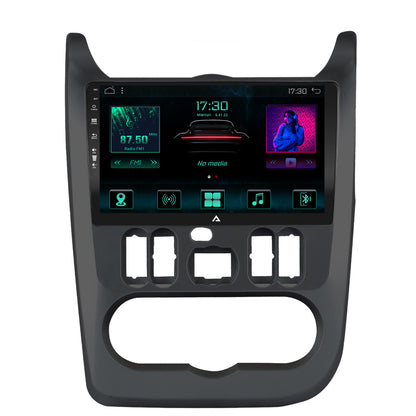 Navigatie Dacia Logan / Duster / Sandero (2009-2013), Android, A-Octacore / 4GB RAM + 64GB ROM, 9 Inch - AD-BGA9004+AD-BGRKIT367B