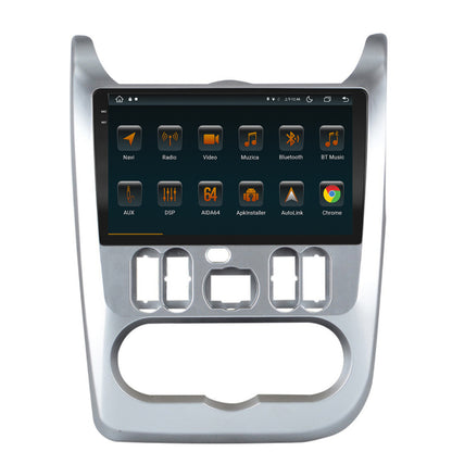 Navigatie Dacia Logan, Duster, Sandero (2009-2013), Android, V-Octacore / 4GB RAM + 64GB ROM, 9.5 Inch - AD-BGV9004+AD-BGRKIT367