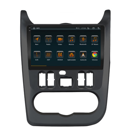 Navigatie Dacia Logan, Duster, Sandero (2009-2013), Android, V-Octacore / 4GB RAM + 64GB ROM, 9.5 Inch - AD-BGV9004+AD-BGRKIT367B