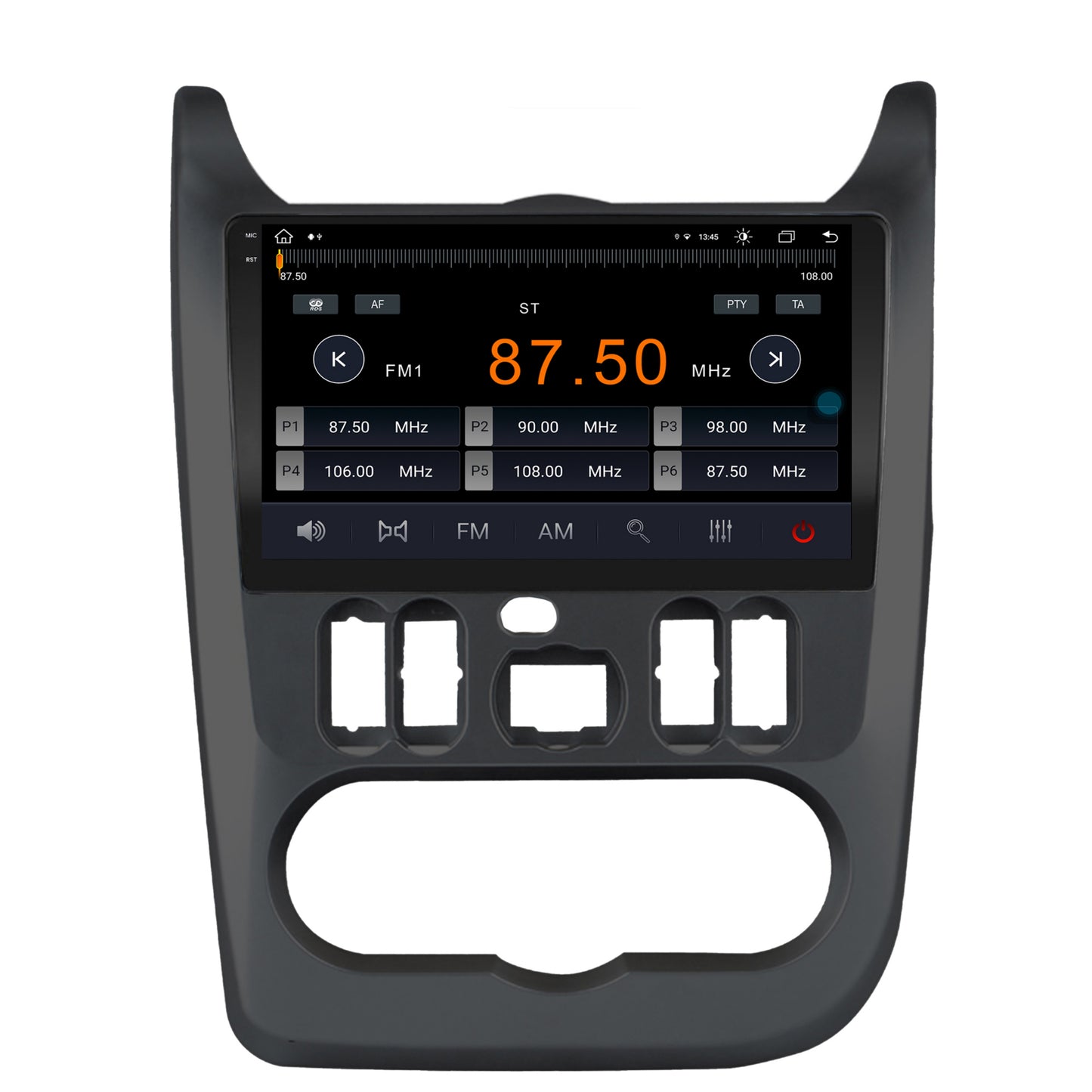 Navigatie Dacia Logan, Duster, Sandero (2009-2013), Android, V-Octacore / 4GB RAM + 64GB ROM, 9.5 Inch - AD-BGV9004+AD-BGRKIT367B