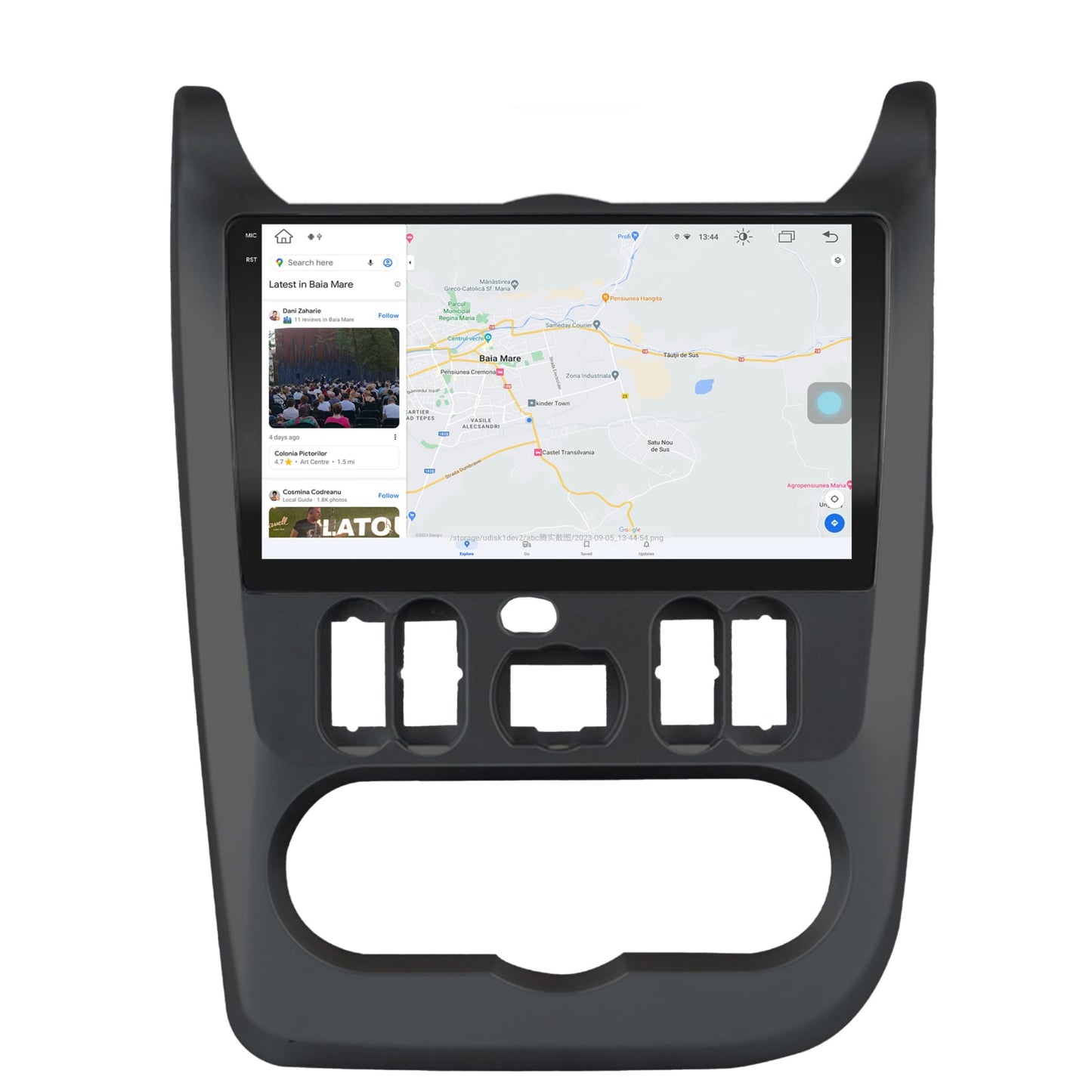 Navigatie Dacia Logan, Duster, Sandero (2009-2013), Android, V-Octacore / 4GB RAM + 64GB ROM, 9.5 Inch - AD-BGV9004+AD-BGRKIT367B