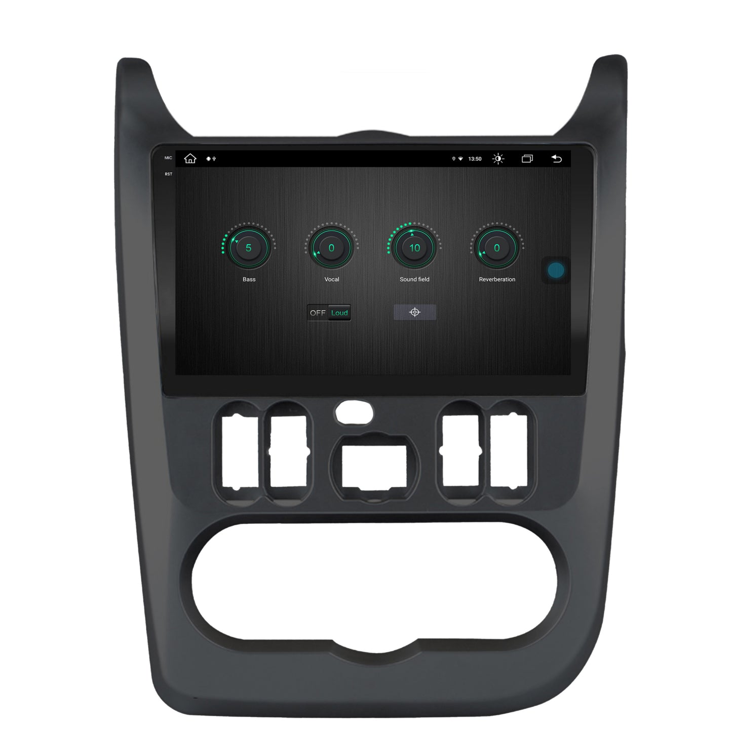 Navigatie Dacia Logan, Duster, Sandero (2009-2013), Android, X-Octacore / 8GB RAM + 256GB ROM, 9.5 Inch - AD-BGX9008+AD-BGRKIT367B