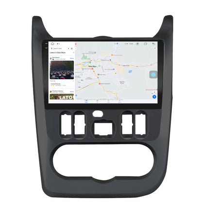 Navigatie Dacia Logan, Duster, Sandero (2009-2013), Android, X-Octacore / 8GB RAM + 256GB ROM, 9.5 Inch - AD-BGX9008+AD-BGRKIT367B