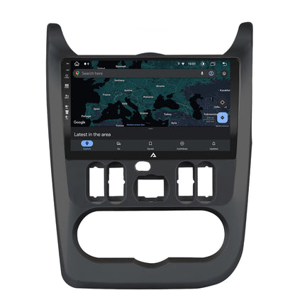 Navigatie Dacia Logan, Duster, Sandero (2009-2013), Android, Z-Octacore / 8GB RAM + 256GB ROM, 9 Inch - AD-BGZ9008+AD-BGRKIT367B