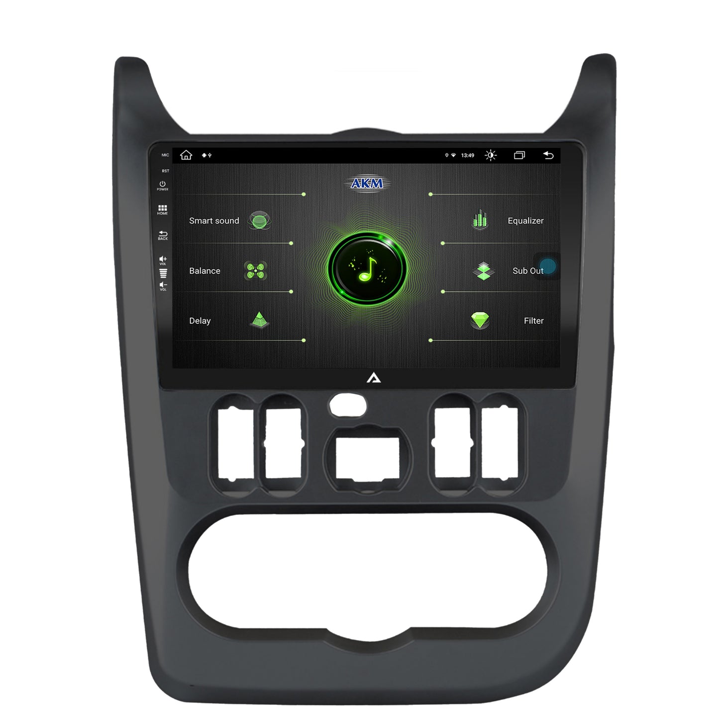 Navigatie Dacia Logan, Duster, Sandero (2009-2013), Android, Z-Octacore / 8GB RAM + 256GB ROM, 9 Inch - AD-BGZ9008+AD-BGRKIT367B