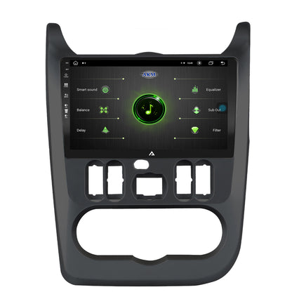 Navigatie Dacia Logan, Duster, Sandero (2009-2013), Android, Z-Octacore / 8GB RAM + 256GB ROM, 9 Inch - AD-BGZ9008+AD-BGRKIT367B