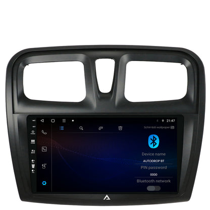 Navigatie Dacia Logan / Sandero, Android, E-Octacore / 2GB RAM + 32GB ROM, 9 Inch - AD-BGE9002+AD-BGRKIT375