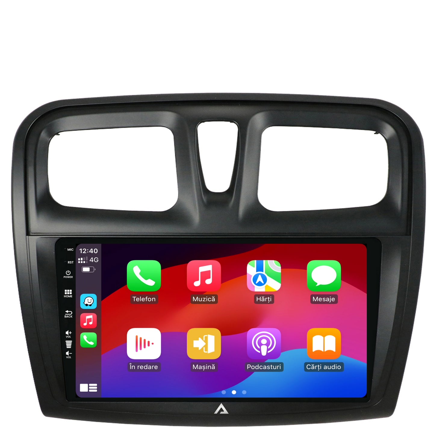 Navigatie Dacia Logan / Sandero, Android, E-Octacore / 2GB RAM + 32GB ROM, 9 Inch - AD-BGE9002+AD-BGRKIT375