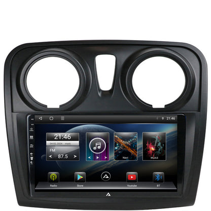 Navigatie Dacia Logan / Sandero, Android, E-Octacore / 2GB RAM + 32GB ROM, 9 Inch - AD-BGE9002+AD-BGRKIT376