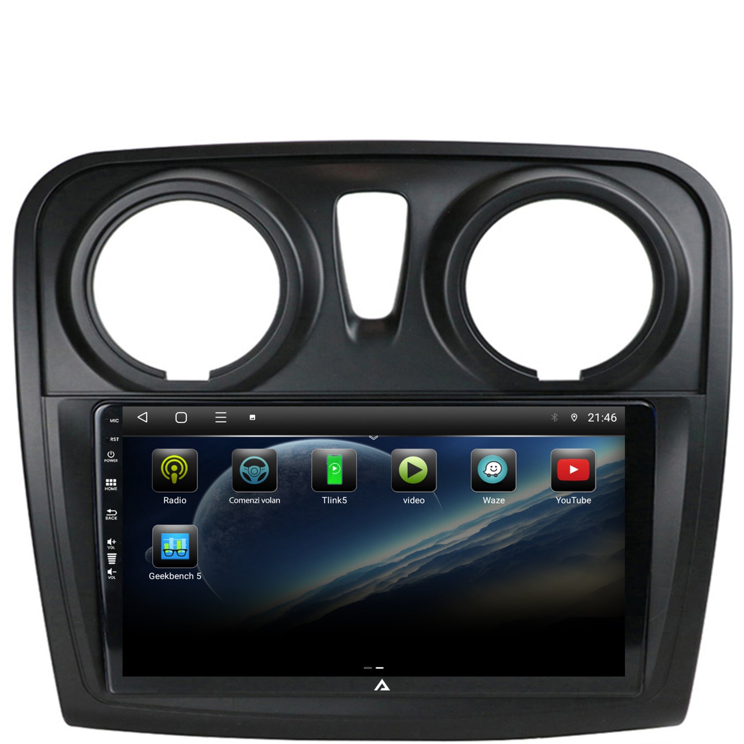 Navigatie Dacia Logan / Sandero, Android, E-Octacore / 2GB RAM + 32GB ROM, 9 Inch - AD-BGE9002+AD-BGRKIT376