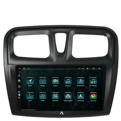 Navigatie Dacia Logan / Sandero, Android, Z-Octacore / 8GB RAM + 256GB ROM, 9 Inch - AD-BGZ9008+AD-BGRKIT375