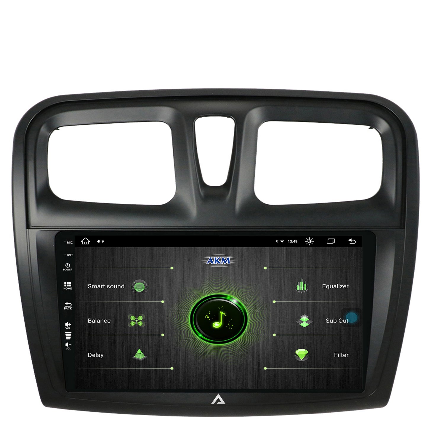 Navigatie Dacia Logan / Sandero, Android, Z-Octacore / 8GB RAM + 256GB ROM, 9 Inch - AD-BGZ9008+AD-BGRKIT375
