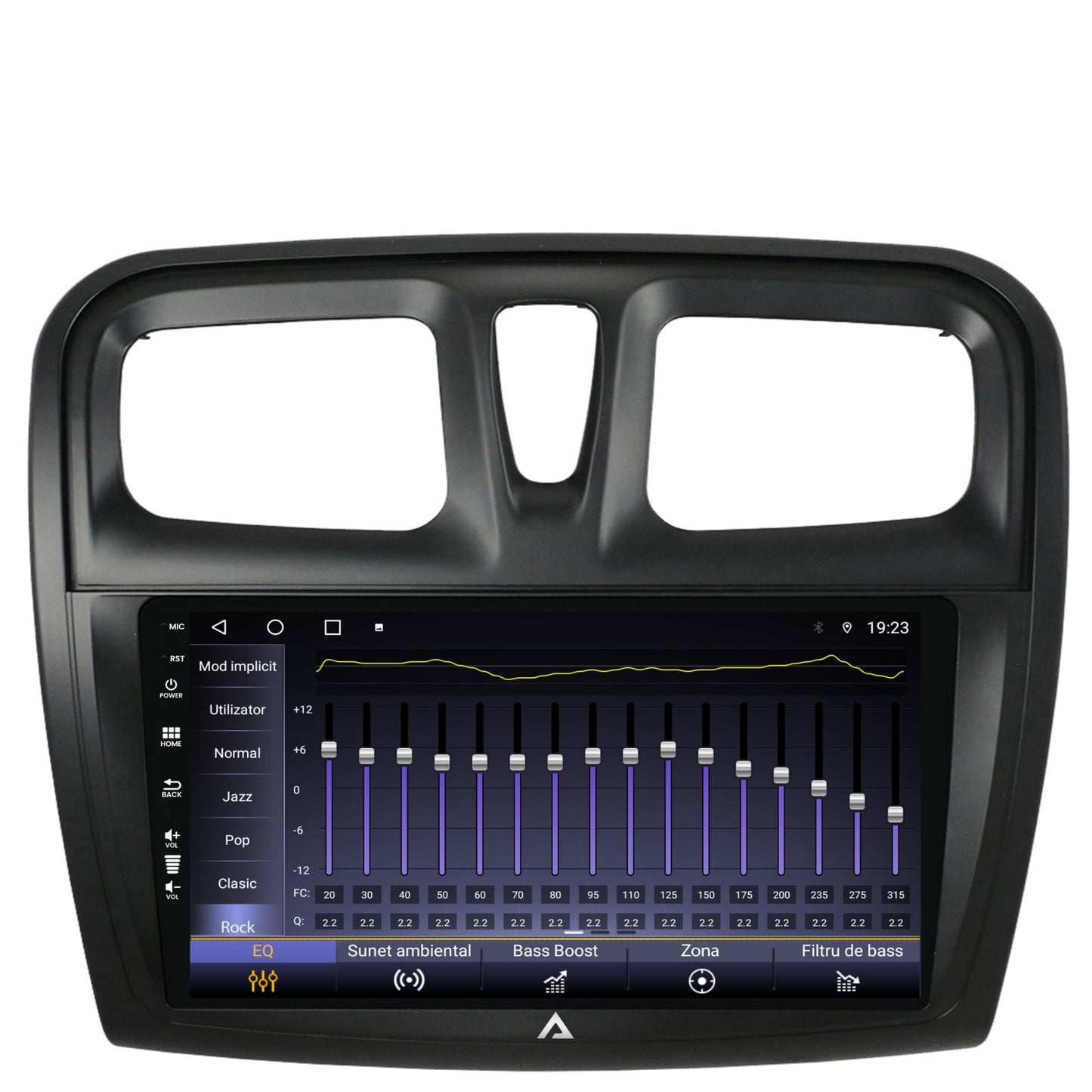 Navigatie Dacia Logan / Sandero, Android, A-Octacore / 4GB RAM + 64GB ROM, 9 Inch - AD-BGA9004+AD-BGRKIT375