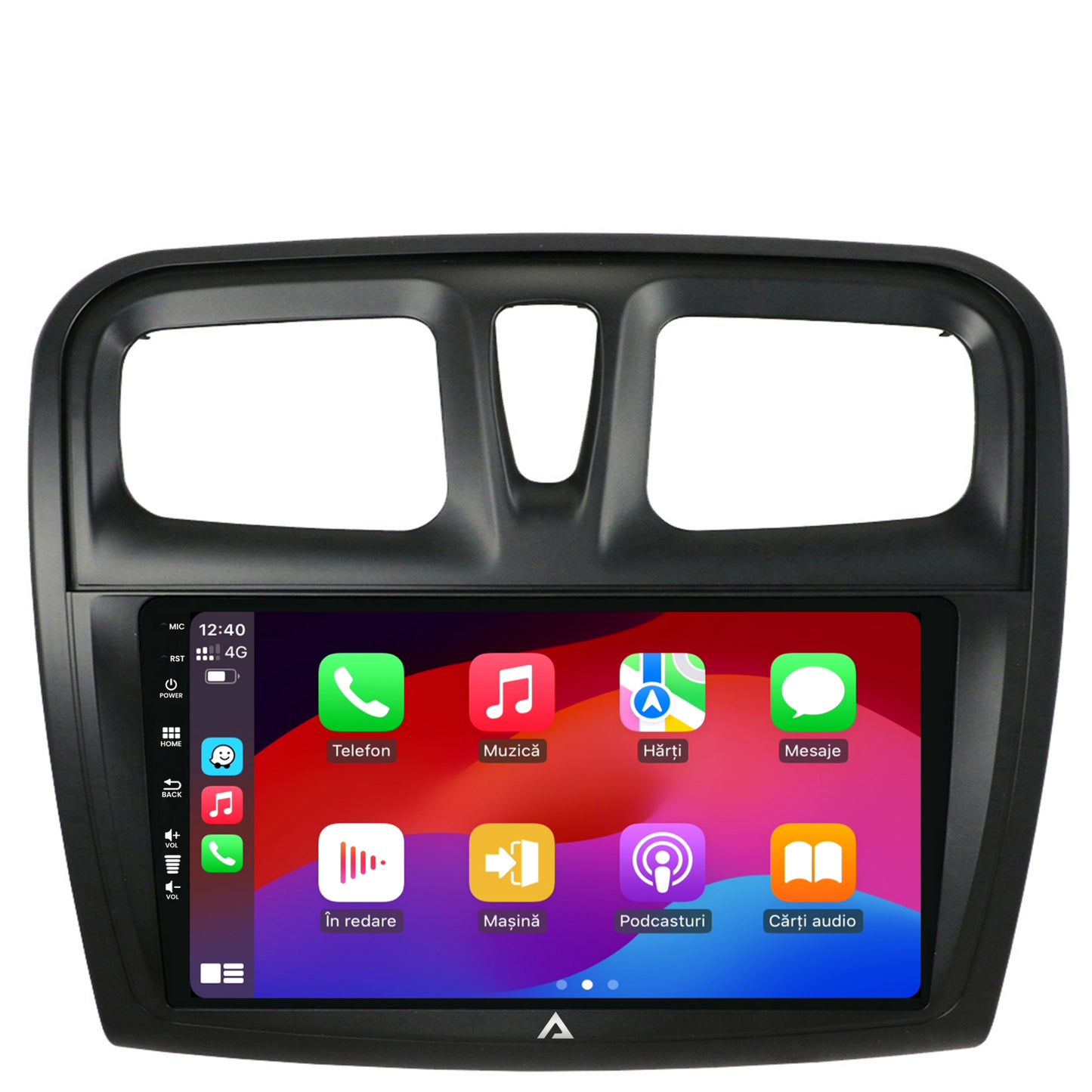 Navigatie Dacia Logan / Sandero, Android, A-Octacore / 4GB RAM + 64GB ROM, 9 Inch - AD-BGA9004+AD-BGRKIT375