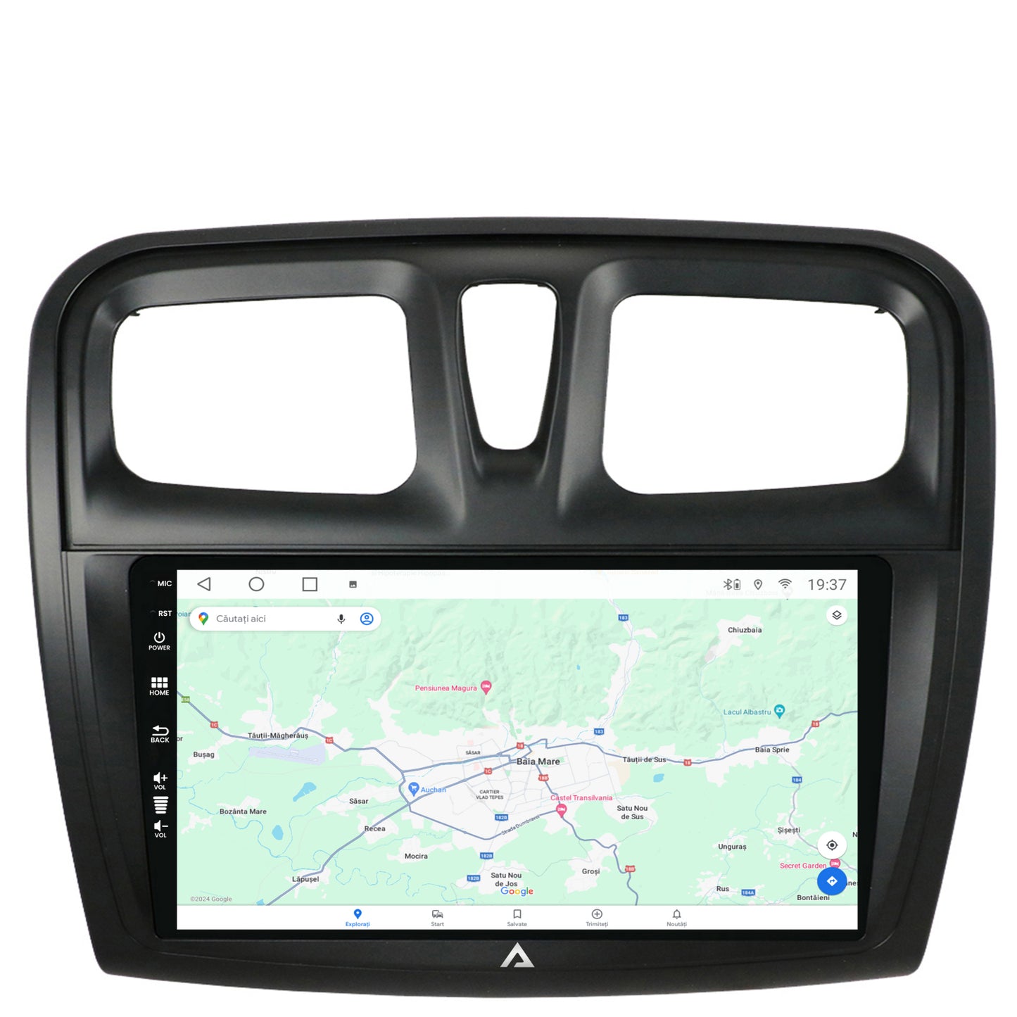 Navigatie Dacia Logan / Sandero, Android, A-Octacore / 4GB RAM + 64GB ROM, 9 Inch - AD-BGA9004+AD-BGRKIT375