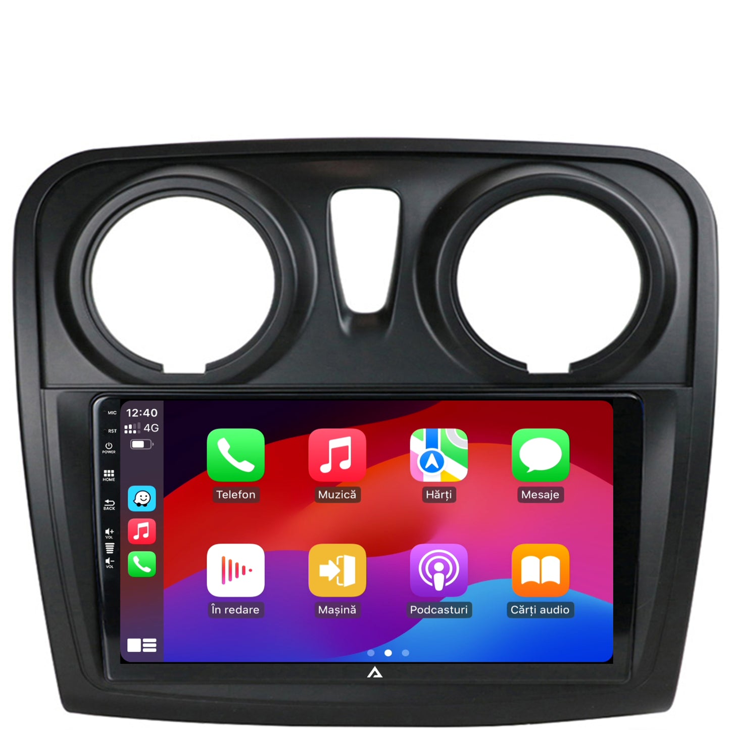 Navigatie Dacia Logan / Sandero, Android, A-Octacore / 4GB RAM + 64GB ROM, 9 Inch - AD-BGA9004+AD-BGRKIT376