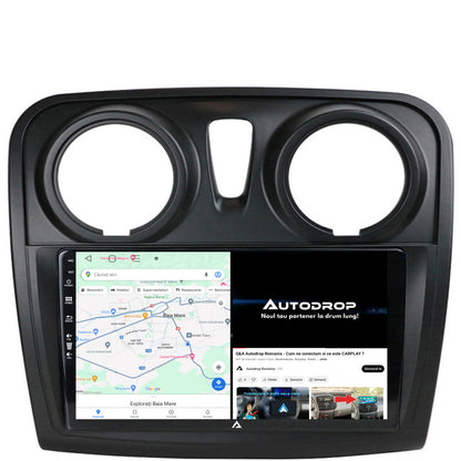 Navigatie Dacia Logan / Sandero, Android, A-Octacore / 4GB RAM + 64GB ROM, 9 Inch - AD-BGA9004+AD-BGRKIT376