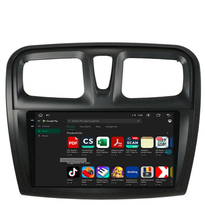 Navigatie Dacia Logan / Sandero, Android, V-Octacore / 4GB RAM + 64GB ROM, 9.5 Inch - AD-BGV9004+AD-BGRKIT375