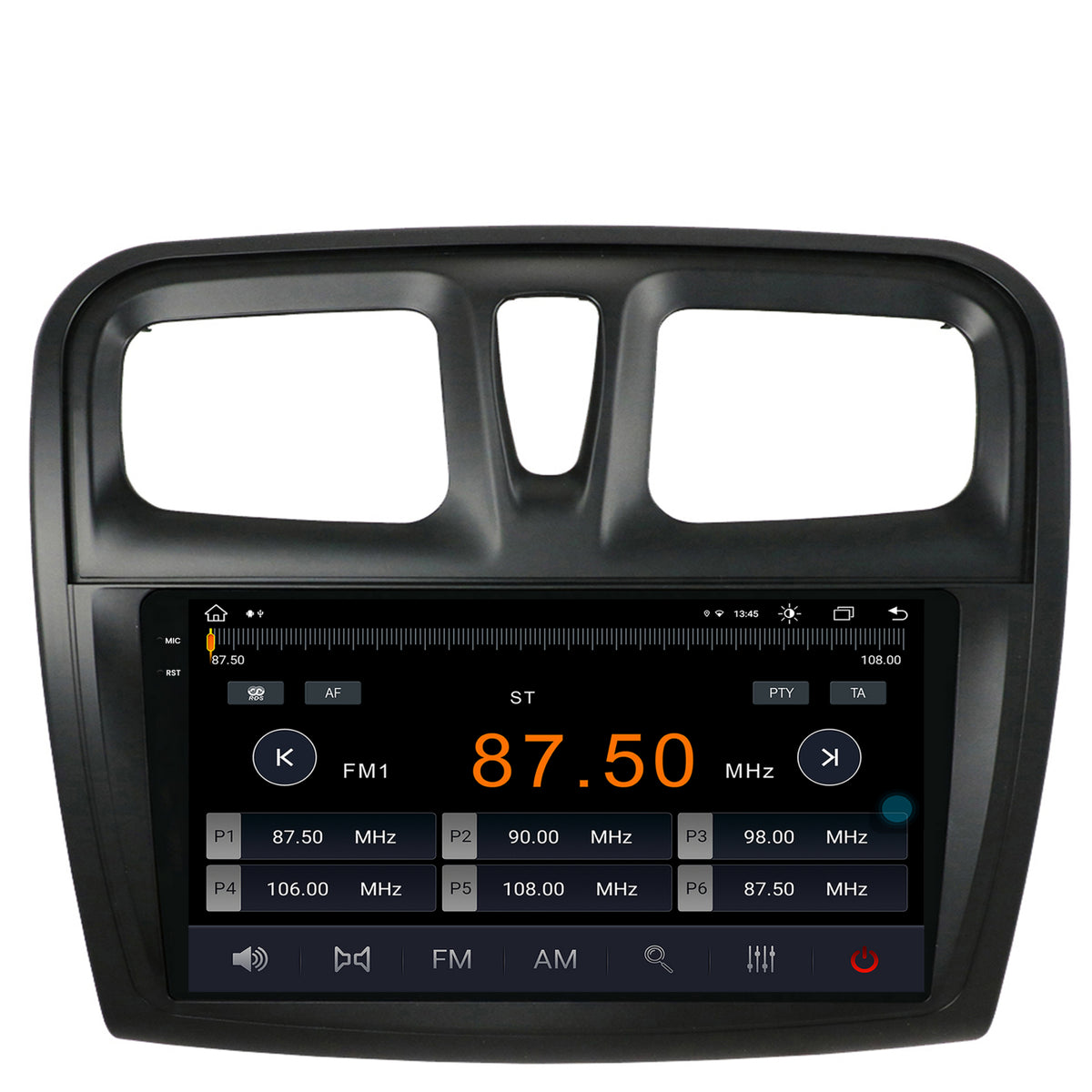 Navigatie Dacia Logan / Sandero, Android, V-Octacore / 4GB RAM + 64GB ROM, 9.5 Inch - AD-BGV9004+AD-BGRKIT375