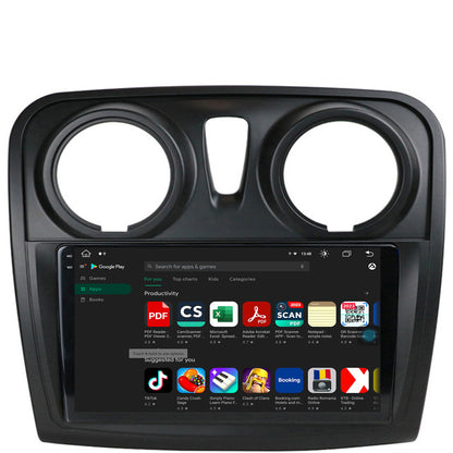 Navigatie Dacia Logan / Sandero, Android, V-Octacore / 4GB RAM + 64GB ROM, 9.5 Inch - AD-BGV9004+AD-BGRKIT376