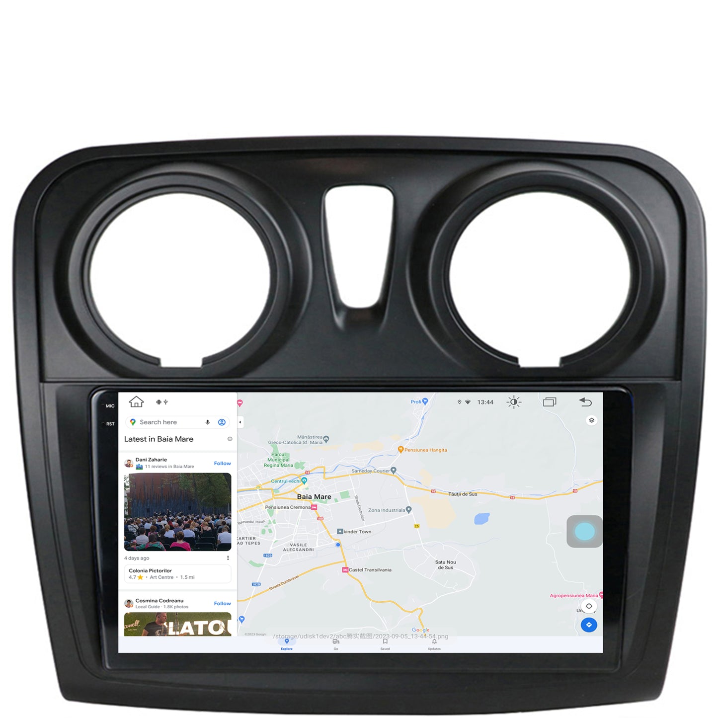 Navigatie Dacia Logan / Sandero, Android, V-Octacore / 4GB RAM + 64GB ROM, 9.5 Inch - AD-BGV9004+AD-BGRKIT376