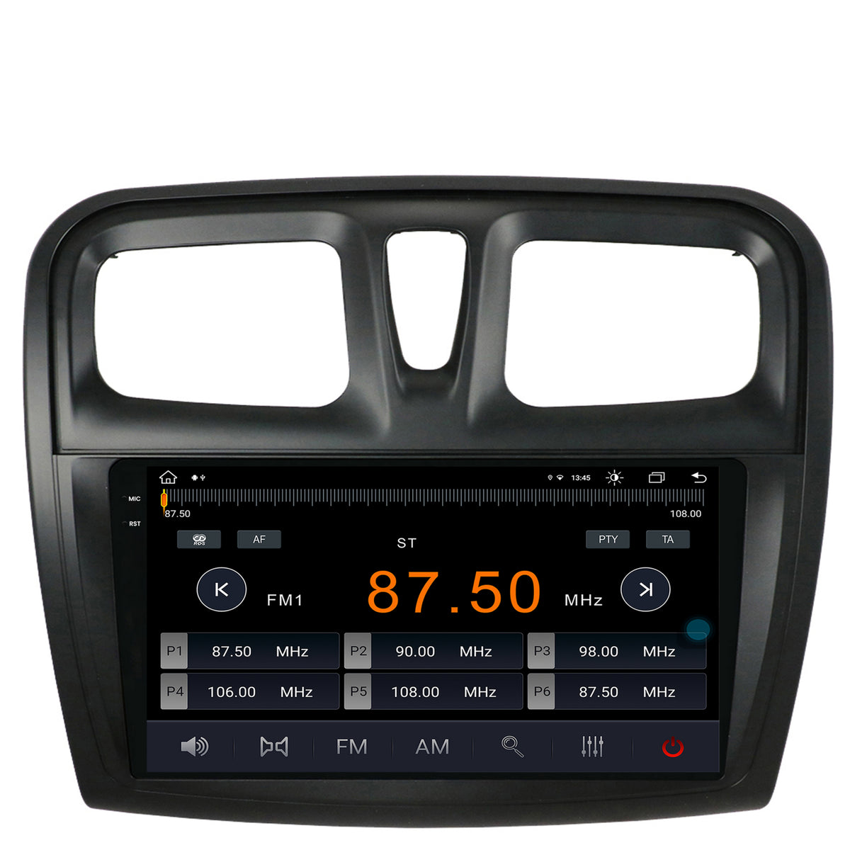 Navigatie Dacia Logan / Sandero, Android, X-Octacore / 8GB RAM + 256GB ROM, 9.5 Inch - AD-BGX9008+AD-BGRKIT375